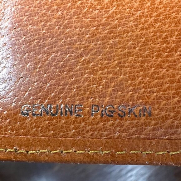 Vintage Pocket Book With Pencil Address book London 100% Pig Skin Wallet - Picture 12 of 16